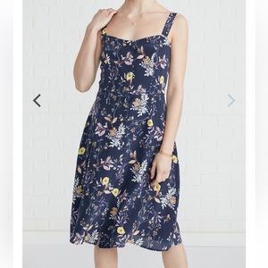 Amour Vert Adelia silk dress